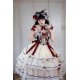 Hinana Queena Alice In Dreamland Tea Party Top and Skirt Sets(Leftovers/3 Colours/Full Payment Without Shipping)